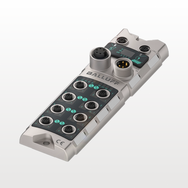 BALLUFF BNI PNT-508-105-Z015 BNI Series Sensor Box, M12, 8 port