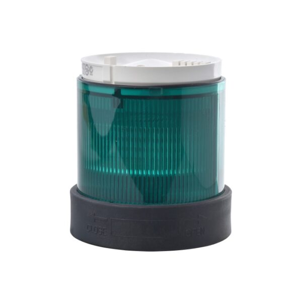 Schneider Electric XVBC2B4 Harmony XVB Series Green Steady Effect Beacon Unit, 24 V ac/dc, LED Bulb, AC, DC