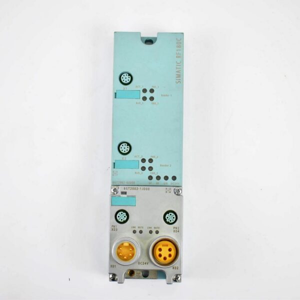 SIEMENS SIMATIC RF180C 6GT2002-0JD00 RFID communications module + 6GT2002-4JD00 RFID Ethernet connection block