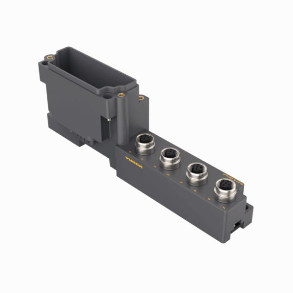 Turck BL67-B-4M12 Base, 4xM12, 5 pole, Female, A-Coded, M6827187