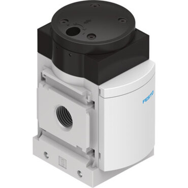 Festo MS6-DL-1/2 2/2 Pneumatic Solenoid Valve - Pilot/Spring G 1/2 MS6 Series, 529817
