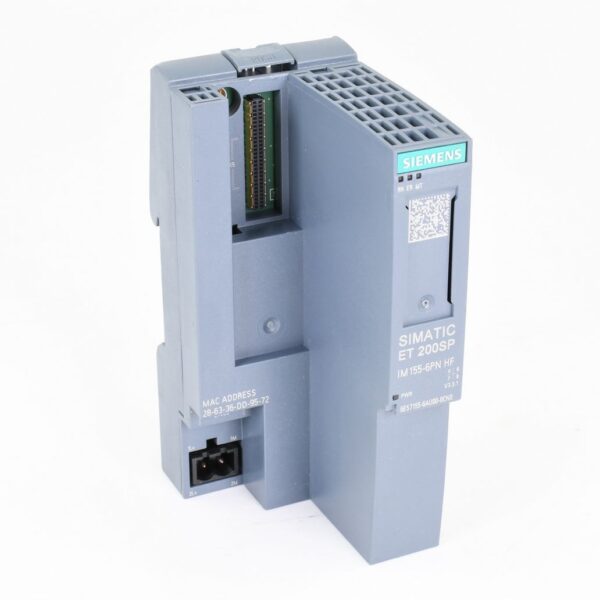 SIEMENS 6ES7 155-6AU00-0CN0, IM 155-6PN/2 HF, PROFINET interface module, E05
