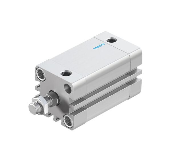 Festo ADN-32-40-A-PPS-A Pneumatic Compact Cylinder - 572660, 32mm Bore, 40mm Stroke, ADN Series, Double Acting