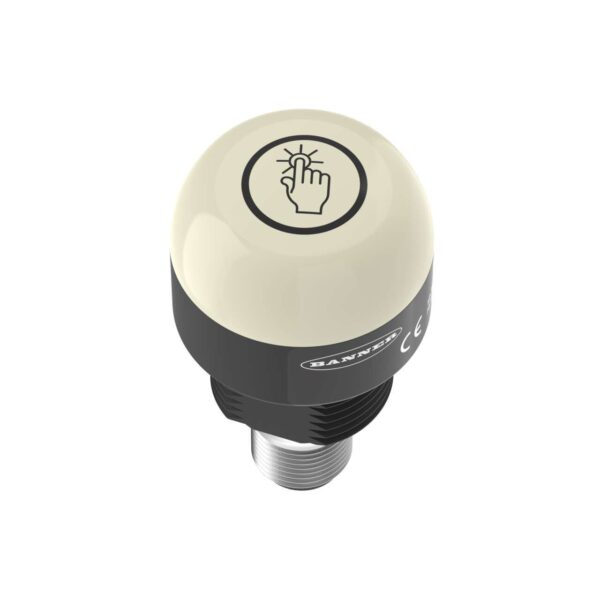 Banner K30APTXWF2Q Engineering K30APTXWF2Q Indicator,Panel Mount,EZ-Light,Multipurpose,Touch Sensor,White,Integral QD