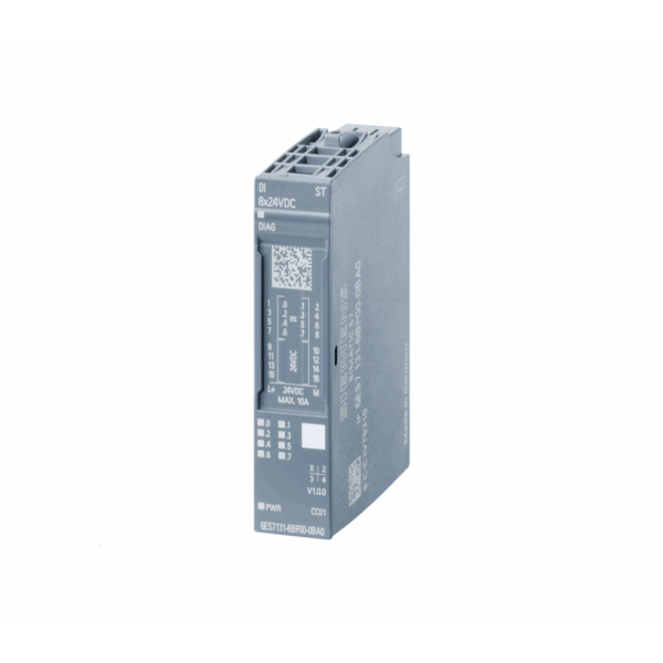 SIEMENS 6ES7 131-6BF00-0CA0 SIMATIC ET 200SP, digital input module, DI 8x 24 V DC High Feature