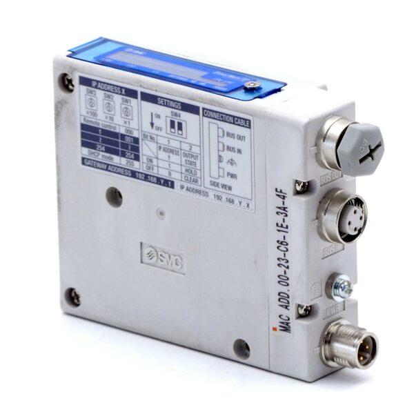 SMC Corporation EX260-SEN1 SI Unit; Integrated Type/for Output; EtherNet/IP; 32 Outputs; M12; Source/PNP