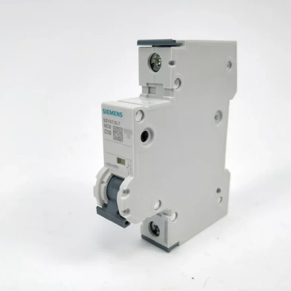 Siemens 5SY4116-7 Disyuntor, complementario, 1-P, 16A, curva C, 277 VCA, DIN Mnt, UL 1077