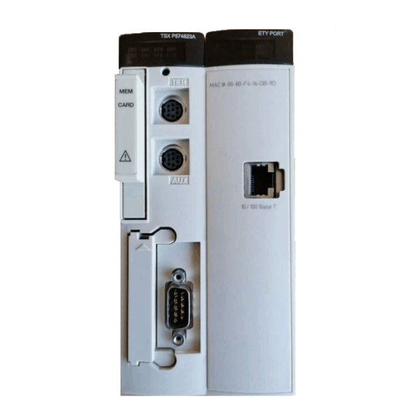 Schneider Electric TSXP574823 Double format PL7 processor, Modicon Premium, Internal RAM 96Kwords program & data
