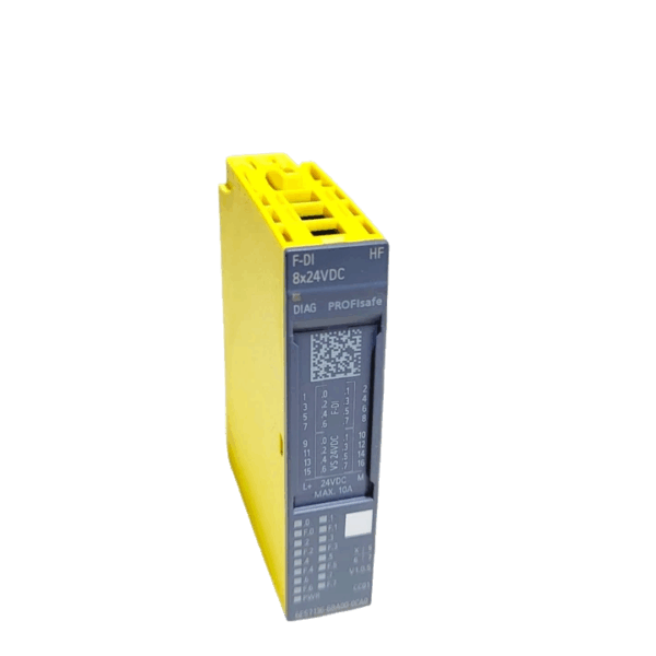 SIEMENS 6ES7 136-6BA00-0CA0 SIMATIC DP, Electronics module for ET 200SP, F-DI 8x 24 V DC HF, 15 mm width
